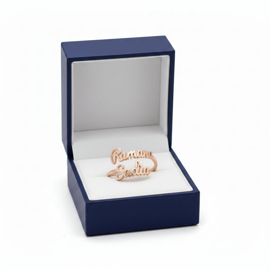 CUSTOMIZED DOUBLE RING