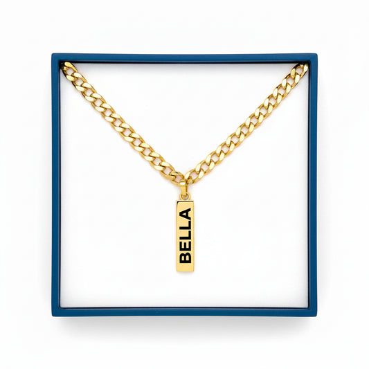CUSTOMIZED ENGRAVED NECKLACES