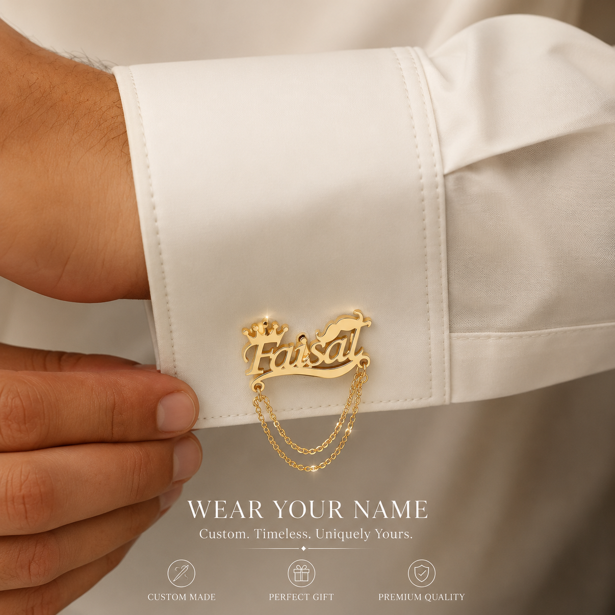 CUSTOMIZED CUFFLINKS
