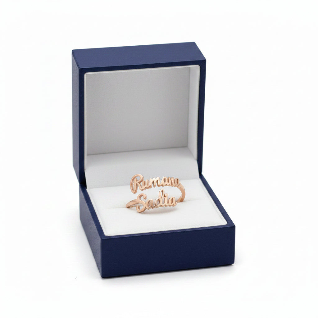 CUSTOMIZED DOUBLE RING