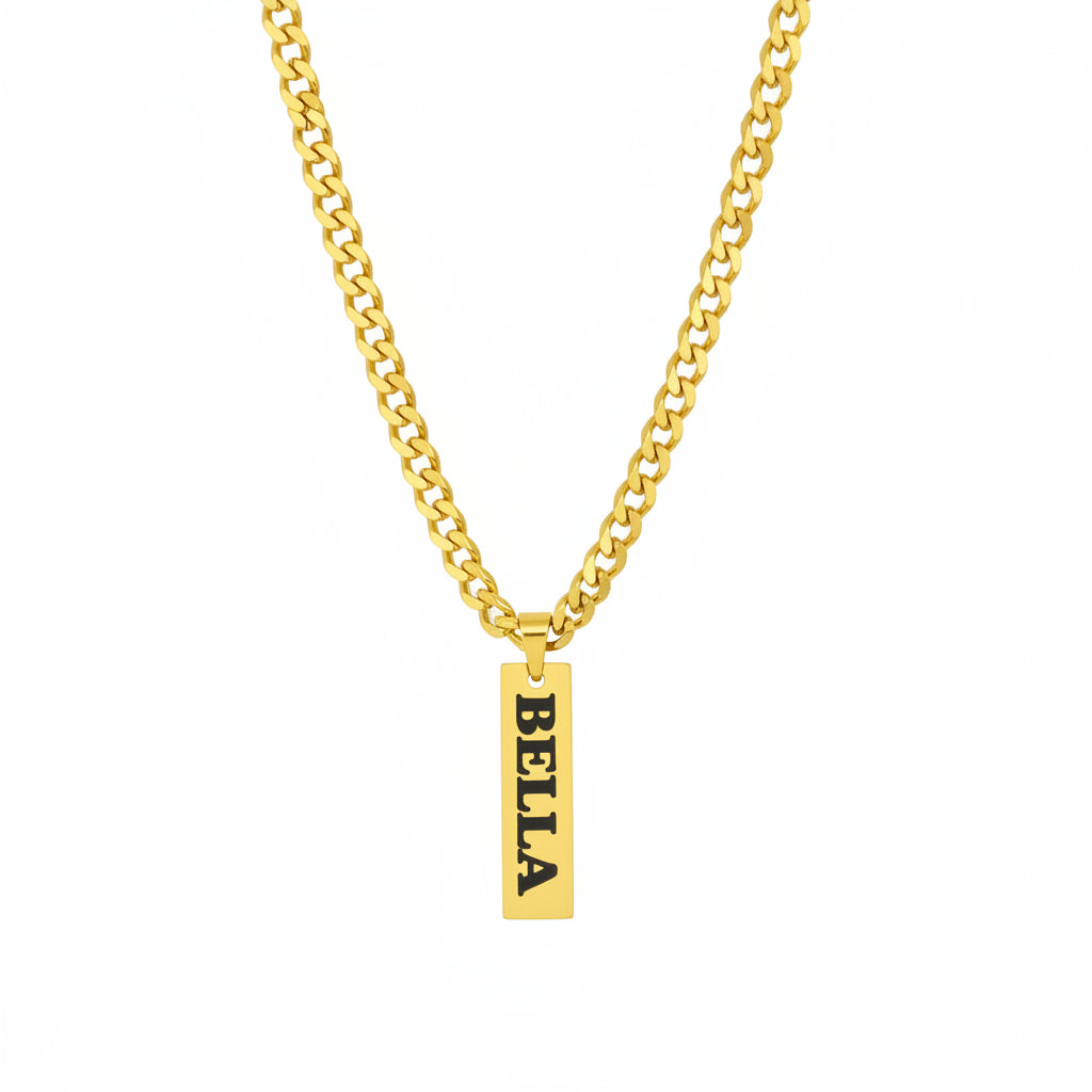 CUSTOMIZED ENGRAVED NECKLACES