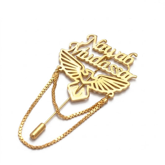 CUSTOMIZED NAME COATPIN