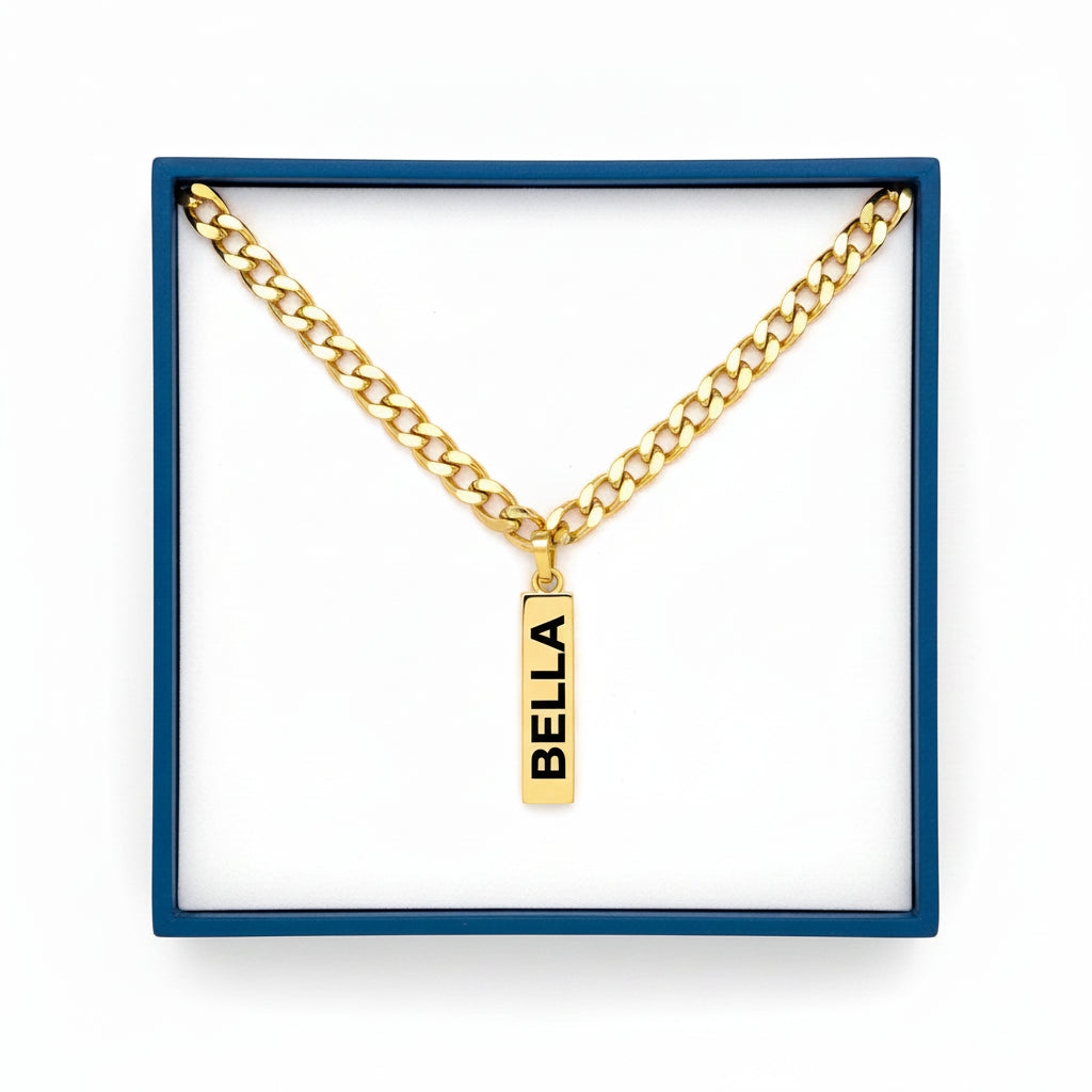 CUSTOMIZED ENGRAVED NECKLACES