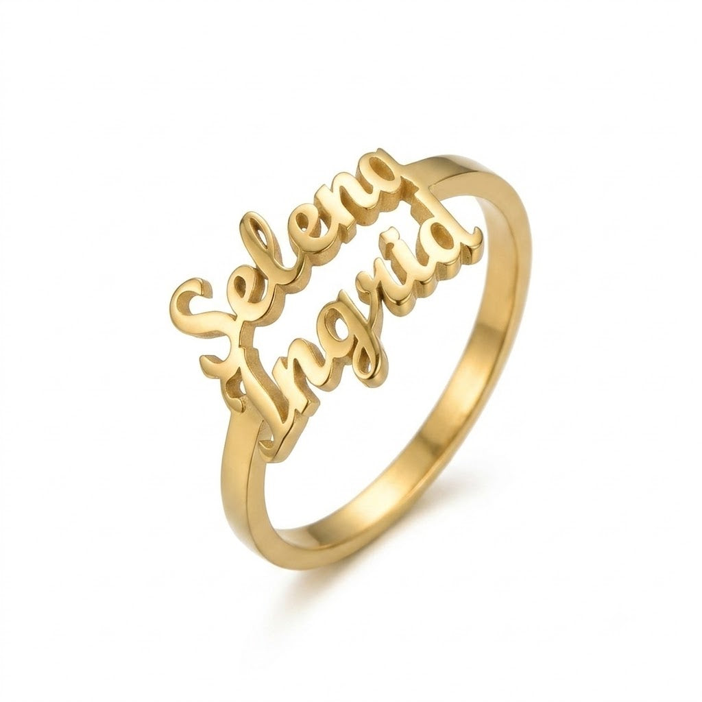 CUSTOMIZED DOUBLE RING