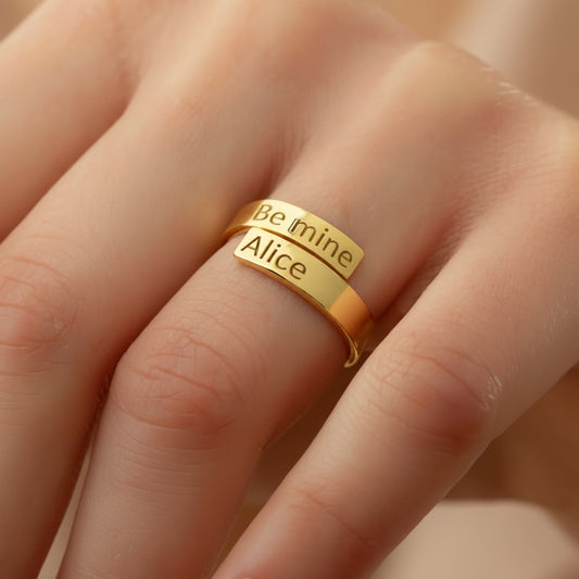 CUSTOMIZED ENGRAVED RING